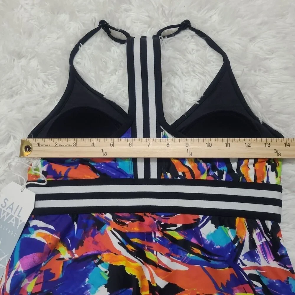 Sail Away by Longitude tankini swim